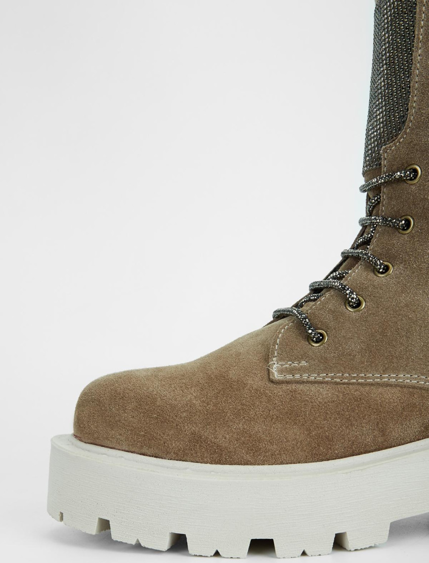 Valmenti Nagy Kadın Vizon Süet Hakiki Deri Casual Bot Valmenti Nagy Kadın Vizon Süet Hakiki Deri Casual Bot