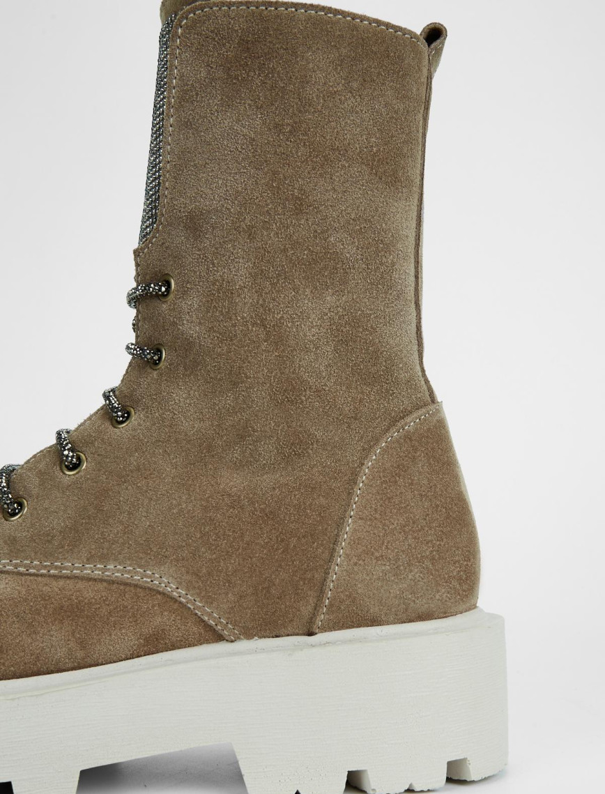 Valmenti Nagy Kadın Vizon Süet Hakiki Deri Casual Bot Valmenti Nagy Kadın Vizon Süet Hakiki Deri Casual Bot