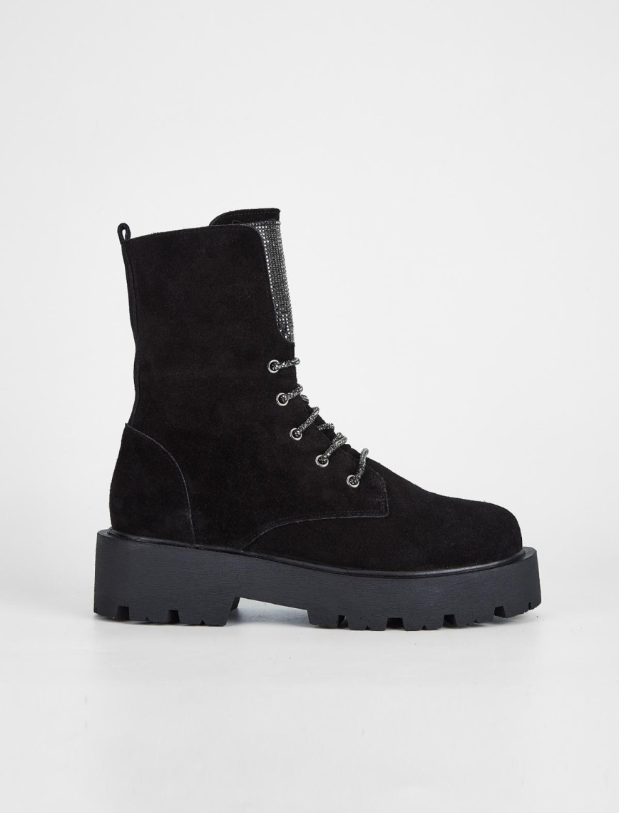 Valmenti Nagy Kadın Siyah Süet Hakiki Deri Casual Bot Valmenti Nagy Kadın Siyah Süet Hakiki Deri Casual Bot