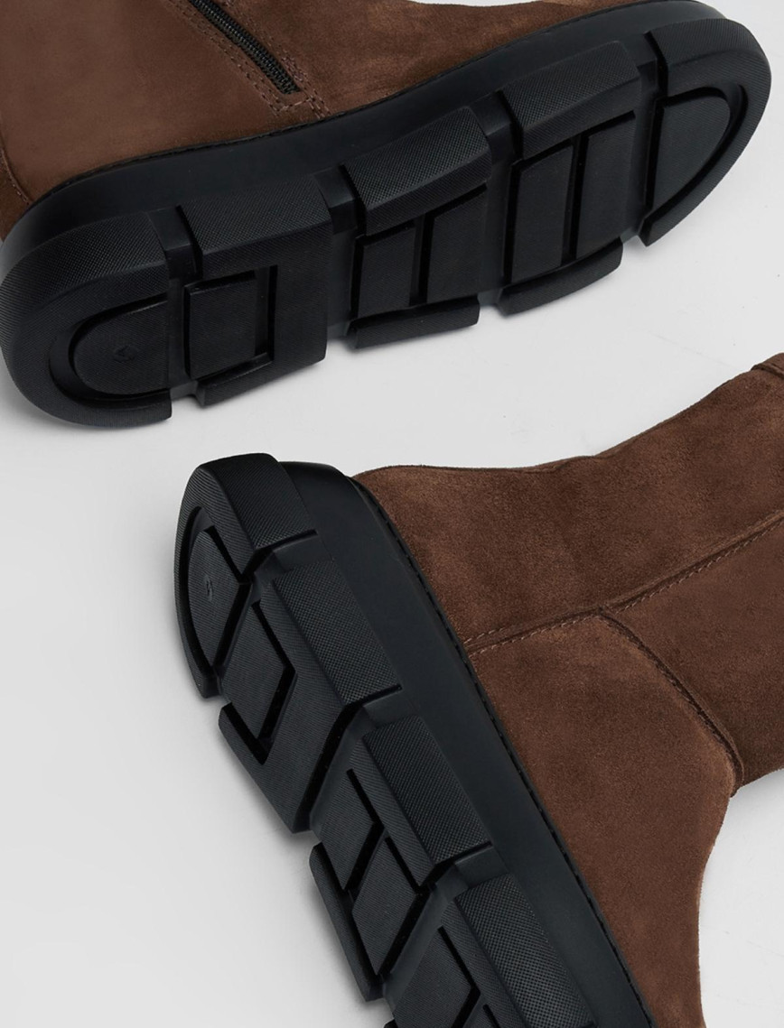 Valmenti Kadın Tütün Hakiki Deri Casual Bot Valmenti Kadın Tütün Hakiki Deri Casual Bot