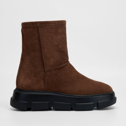 Valmenti Kadın Tütün Hakiki Deri Casual Bot