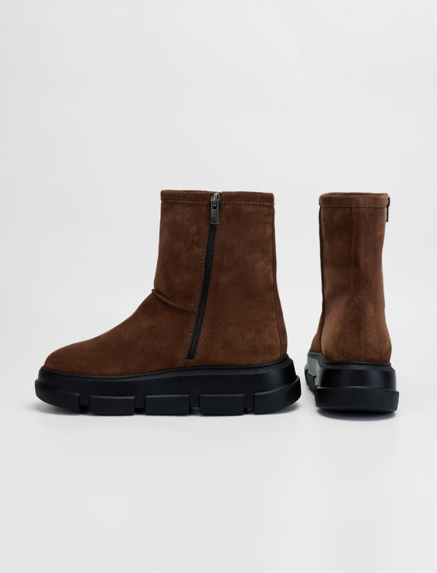 Valmenti Kadın Tütün Hakiki Deri Casual Bot Valmenti Kadın Tütün Hakiki Deri Casual Bot