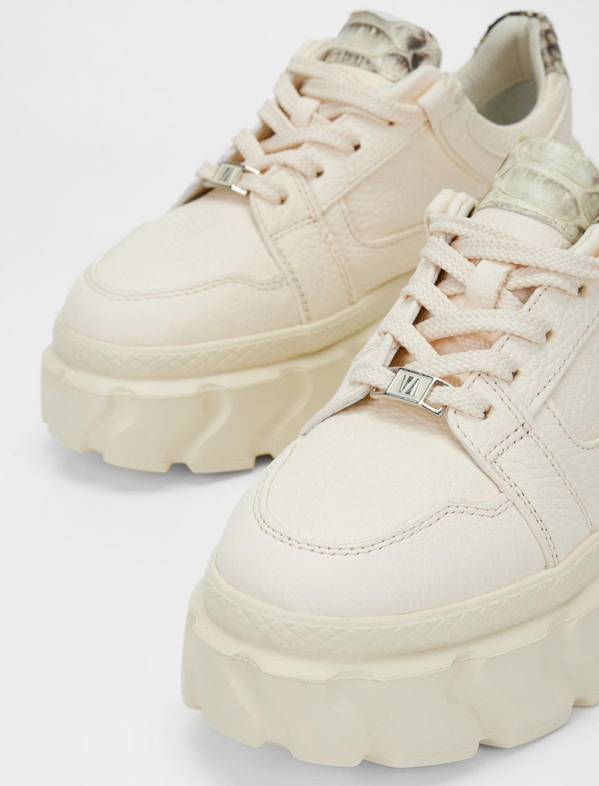 Valmenti Kadın Bej Floter Hakiki Deri Sneakers & Spor Ayakkabı Valmenti Kadın Bej Floter Hakiki Deri Sneakers & Spor Ayakkabı