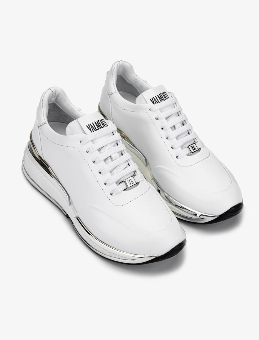 Valmenti Kadın Hakiki Deri Beyaz Sneakers & Spor Ayakkabı Valmenti Kadın Hakiki Deri Beyaz Sneakers & Spor Ayakkabı