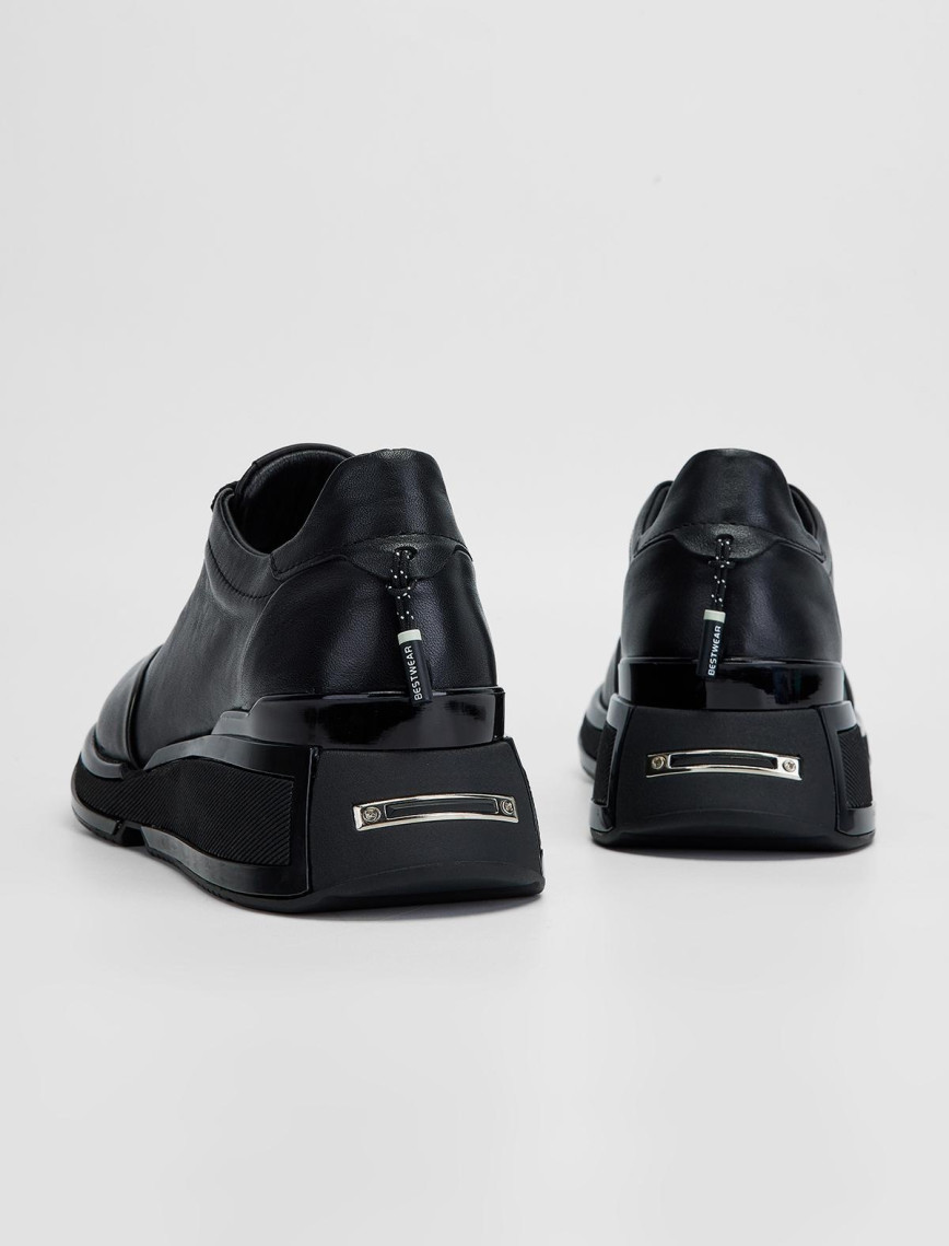 Valmenti Achernar Kadın Siyah Hakiki Deri Sneakers & Spor Ayakkabı Valmenti Achernar Kadın Siyah Hakiki Deri Sneakers & Spor Ayakkabı