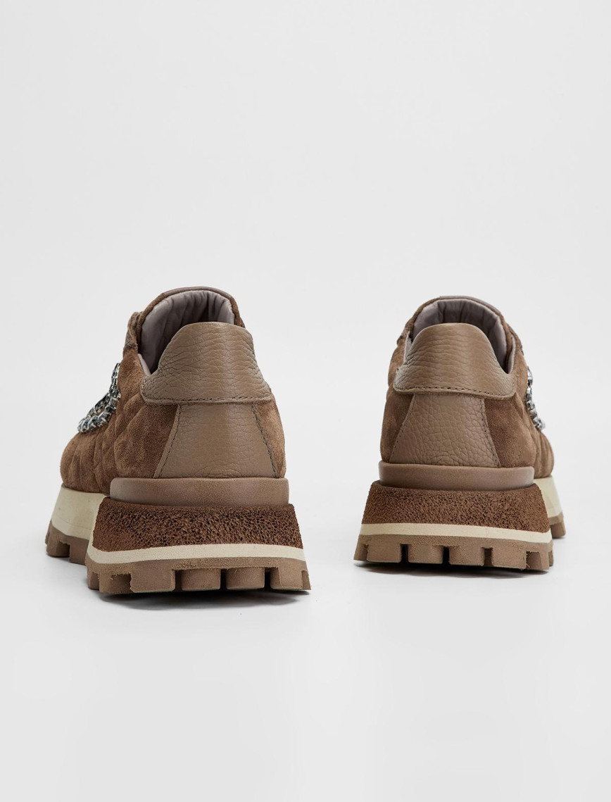 Valmenti Kadın Taba Süet Hakiki Deri Sneakers & Spor Ayakkabı Valmenti Kadın Taba Süet Hakiki Deri Sneakers & Spor Ayakkabı