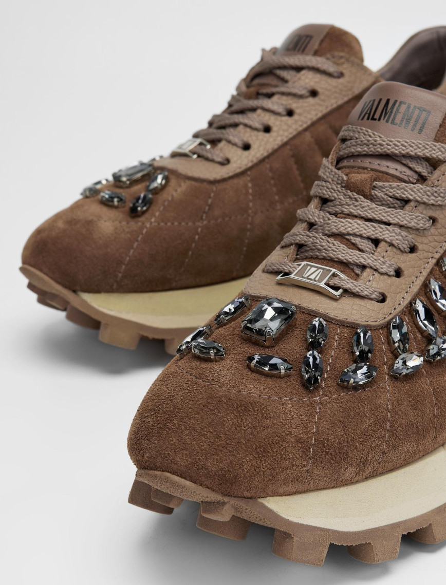 Valmenti Kadın Taba Süet Hakiki Deri Sneakers & Spor Ayakkabı Valmenti Kadın Taba Süet Hakiki Deri Sneakers & Spor Ayakkabı