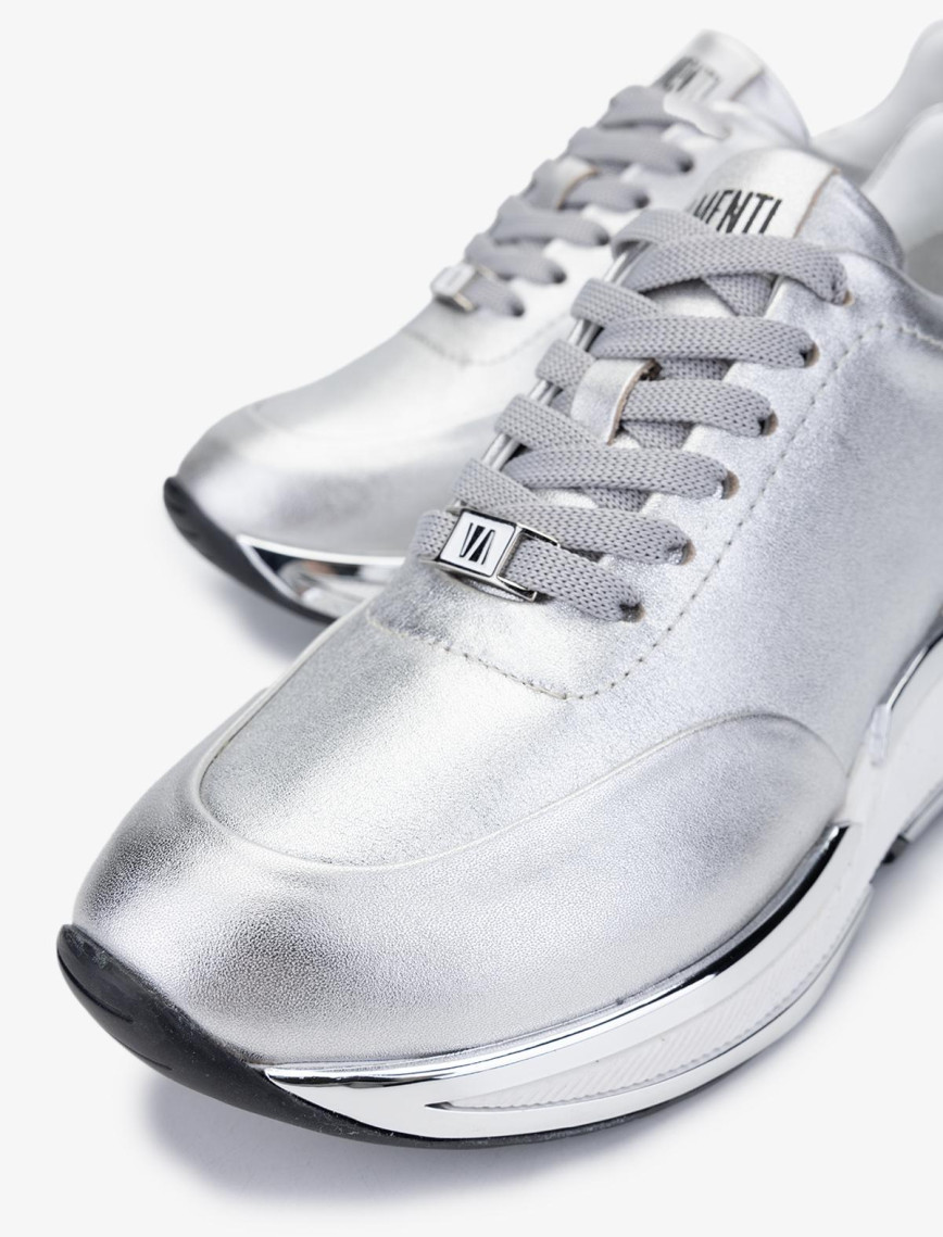 Valmenti Achernar Kadın Gümüş Metalik Hakiki Deri Sneakers & Spor Ayakkabı Valmenti Achernar Kadın Gümüş Metalik Hakiki Deri Sneakers & Spor Ayakkabı