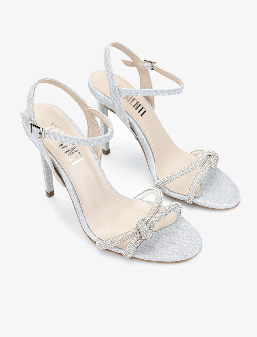 Valmenti Darla Kadın Gümüş Vegan Topuklu Ayakkabı Valmenti Darla Kadın Gümüş Vegan Topuklu Ayakkabı