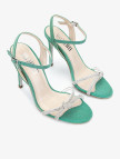 Valmenti Darla Kadın Yeşil Vegan Topuklu Ayakkabı Valmenti Darla Kadın Yeşil Vegan Topuklu Ayakkabı