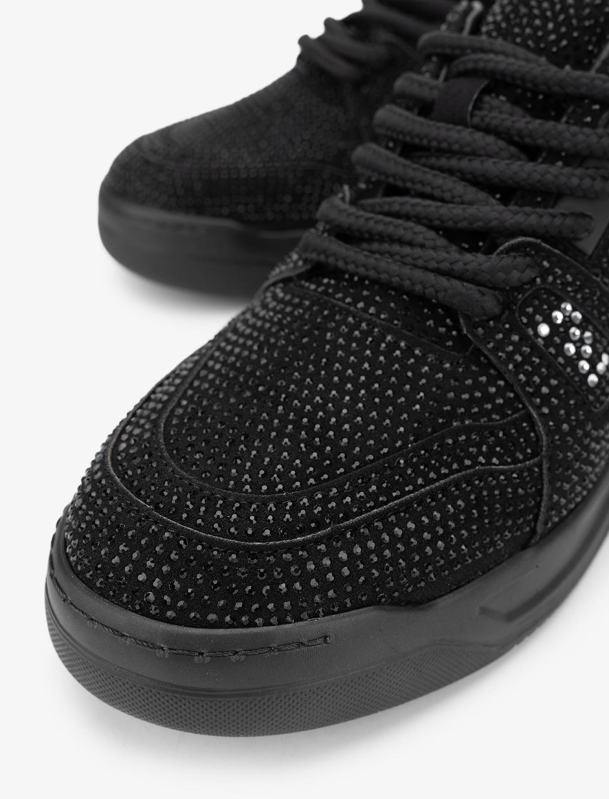 Valmenti Timzy Kadın Siyah Hakiki Deri Sneakers & Spor Ayakkabı