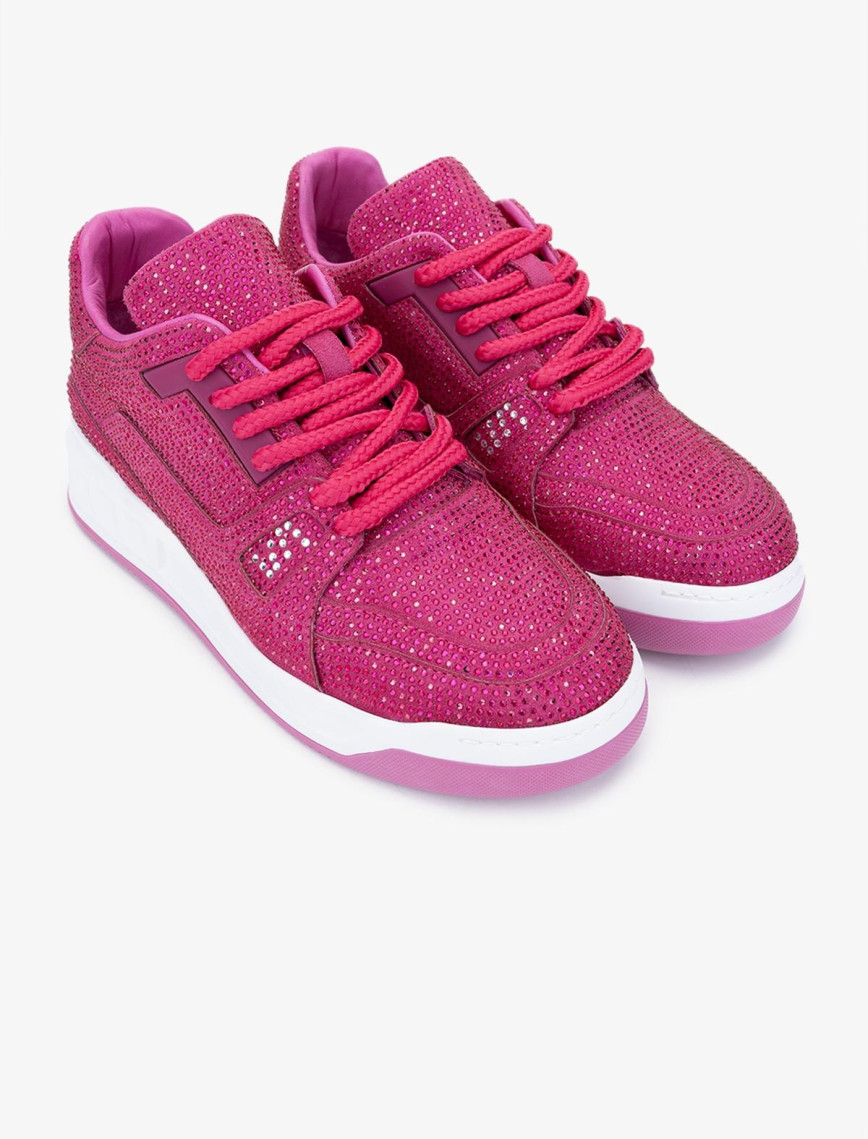 Valmenti Timzy Kadın Pembe Hakiki Deri Sneakers & Spor Ayakkabı