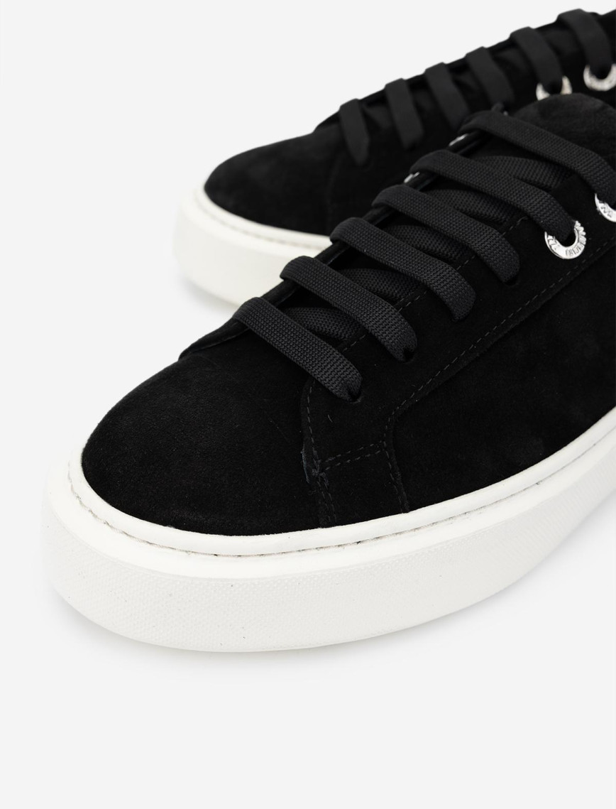 Valmenti Kadın Siyah Süet Sneakers & Spor Ayakkabı