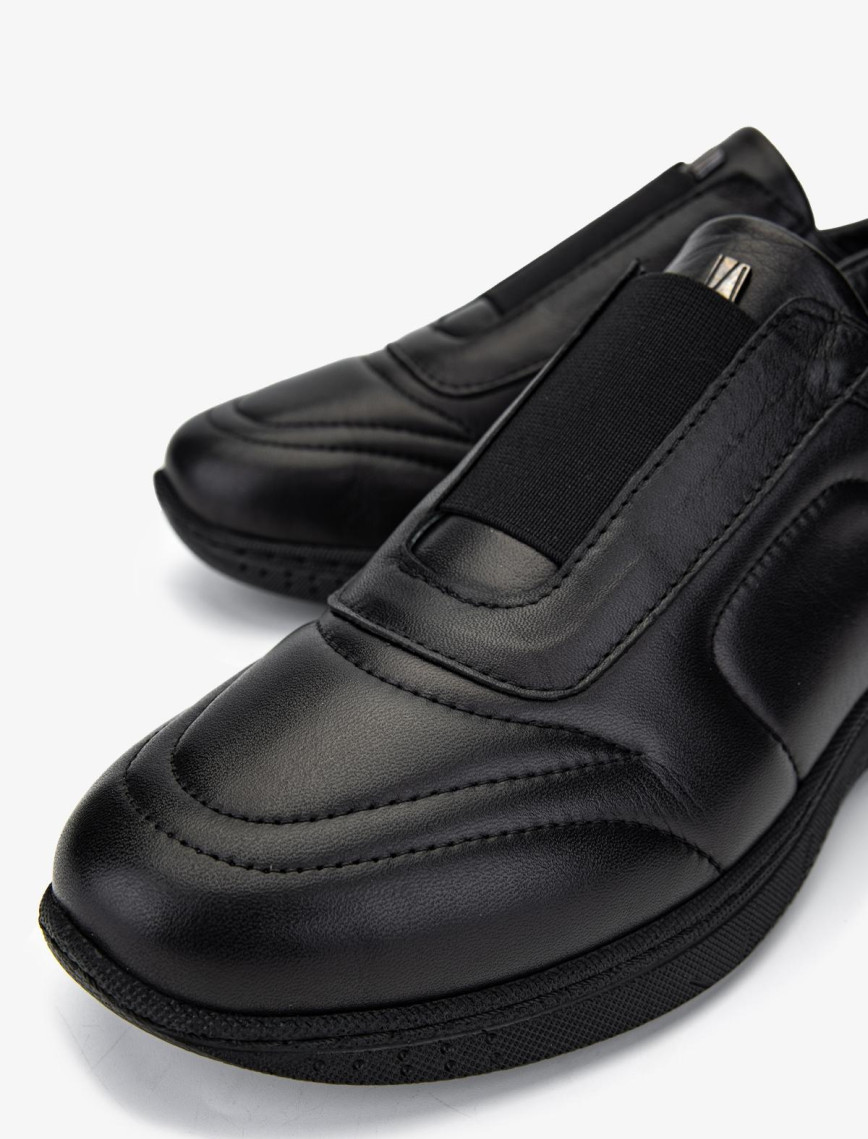 Valmenti Kadın Siyah Deri Sneakers & Spor Ayakkabı Valmenti Kadın Siyah Deri Sneakers & Spor Ayakkabı