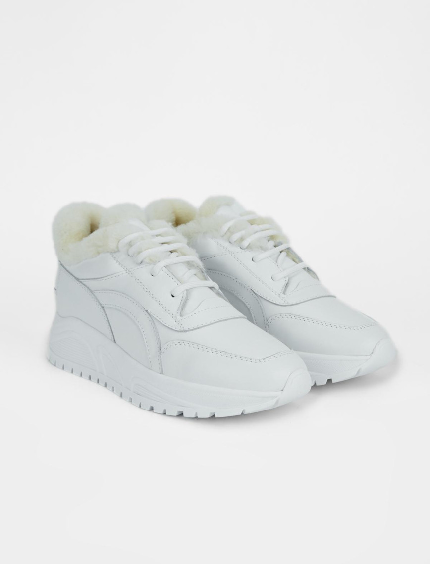 Valmenti Kadın Beyaz Hakiki Deri Sneakers & Spor Ayakkabı