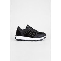 Valmenti Kadın Siyah Süet Hakiki Deri Sneakers & Spor Ayakkabı Valmenti Kadın Siyah Süet Hakiki Deri Sneakers & Spor Ayakkabı