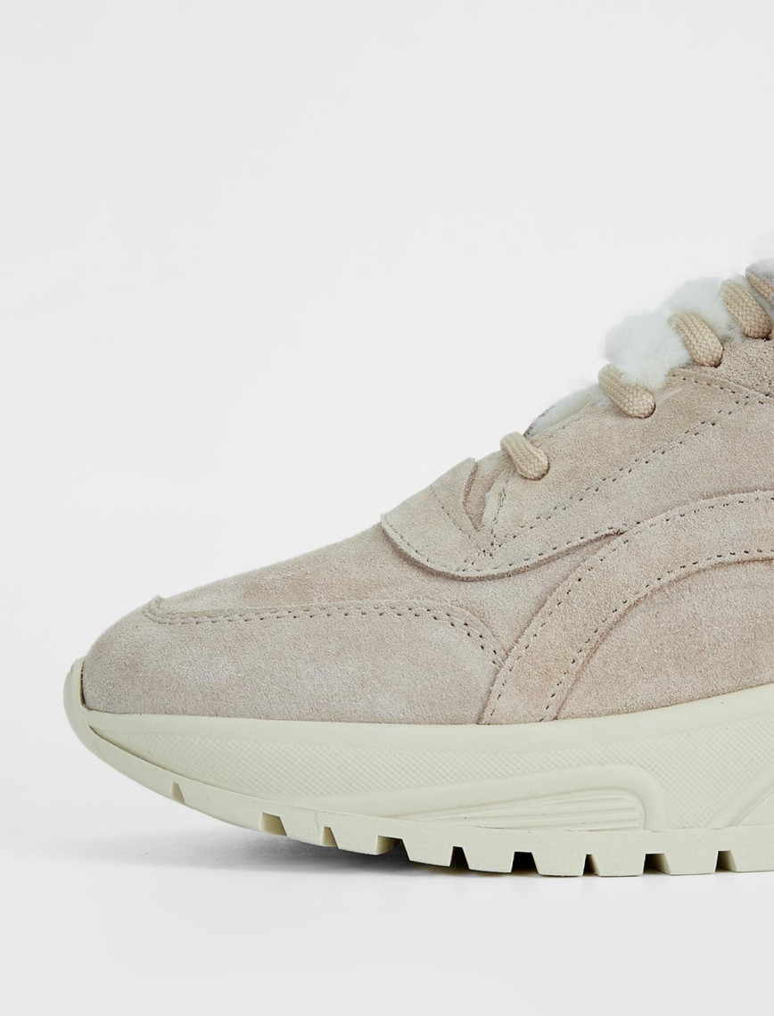 Valmenti Kadın Vizon Süet Hakiki Deri Sneakers & Spor Ayakkabı