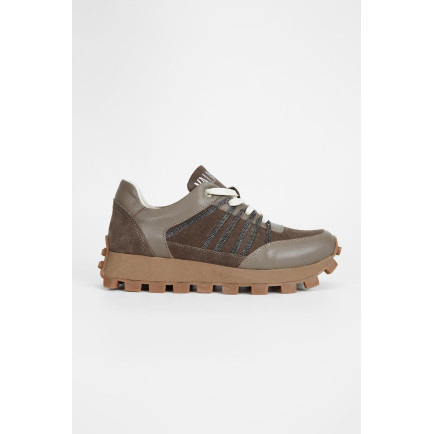 Valmenti Kadın Vizon Süet Hakiki Deri Sneakers & Spor Ayakkabı Valmenti Kadın Vizon Süet Hakiki Deri Sneakers & Spor Ayakkabı