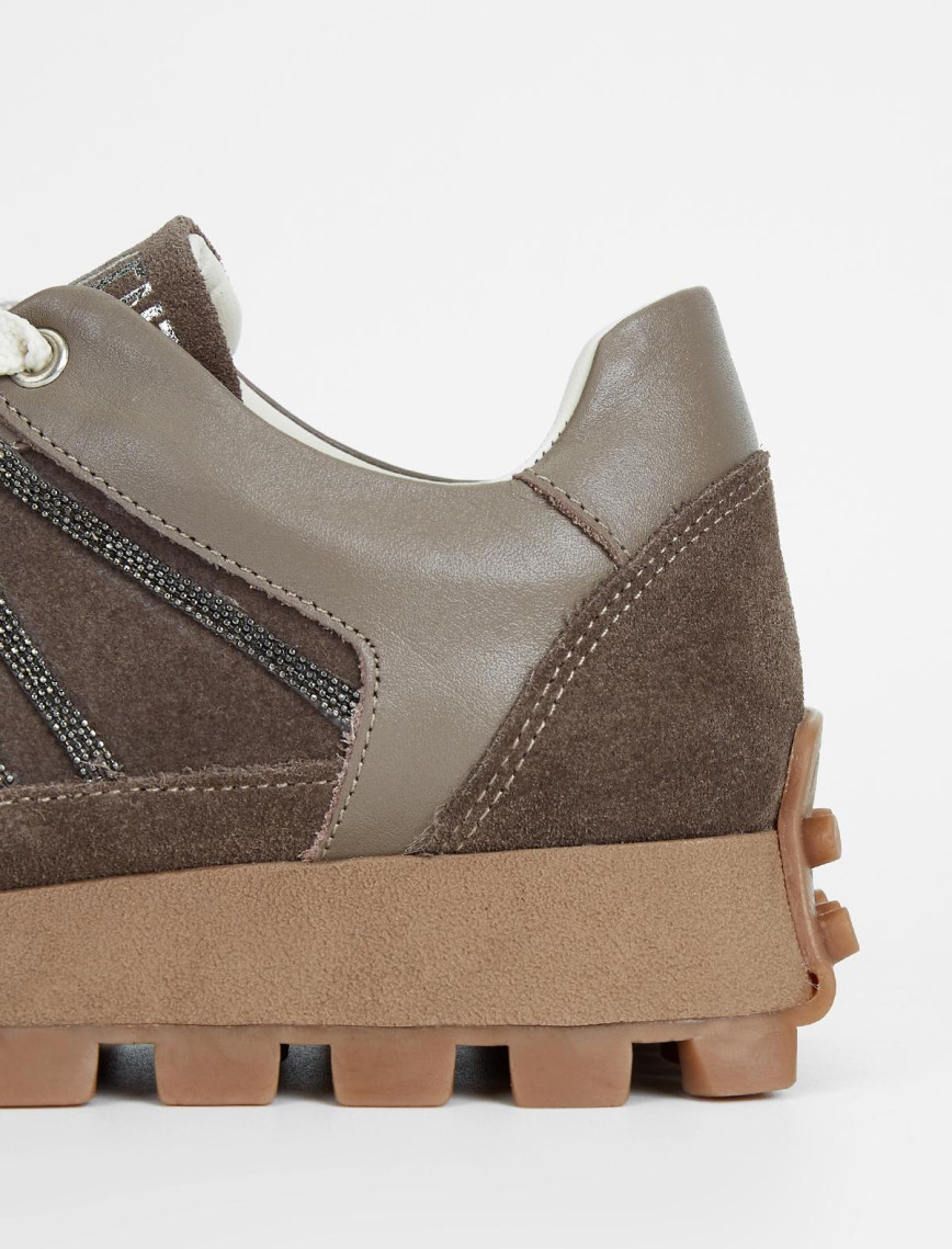 Valmenti Kadın Vizon Süet Hakiki Deri Sneakers & Spor Ayakkabı Valmenti Kadın Vizon Süet Hakiki Deri Sneakers & Spor Ayakkabı