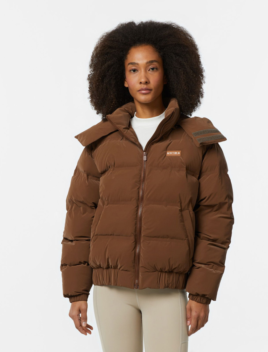 UNITED4 Classic Kadın Kahverengi Bomber Mont UNITED4 Classic Kadın Kahverengi Bomber Mont
