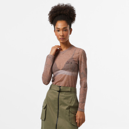 UNITED4 Kadın Kahverengi T-Shirt UNITED4 Kadın Kahverengi T-Shirt