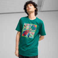 Puma X Squid Game Erkek Yeşil T-Shirt Puma X Squid Game Erkek Yeşil T-Shirt