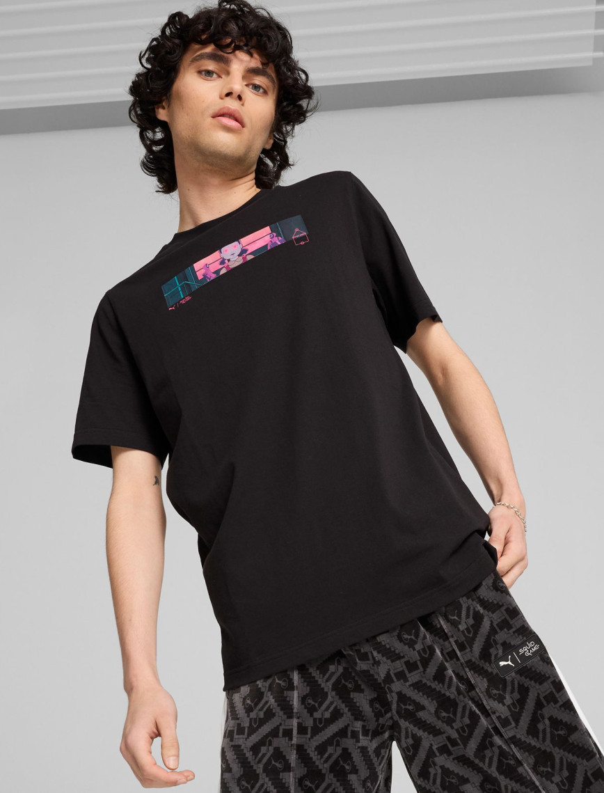 Puma X Squid Game Erkek Yeşil T-Shirt Puma X Squid Game Erkek Yeşil T-Shirt