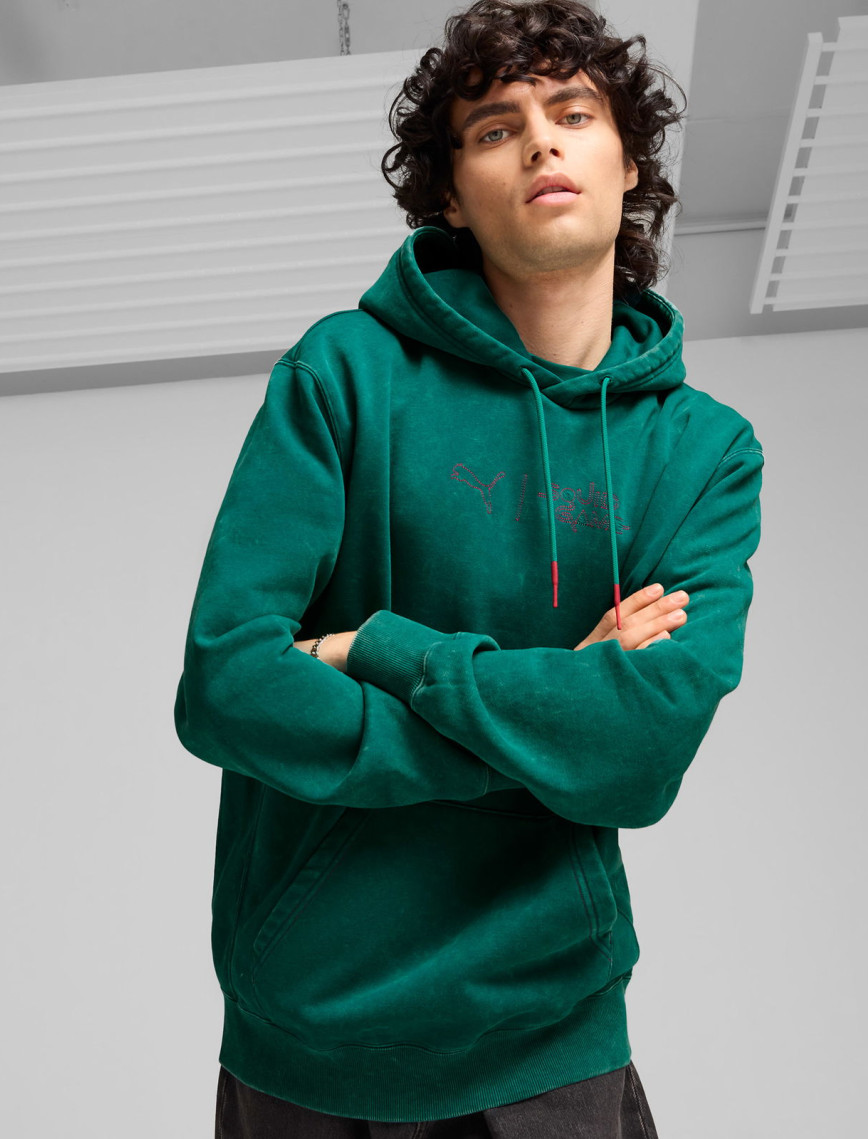 Puma X Squid Game Erkek Yeşil Sweatshirt Puma X Squid Game Erkek Yeşil Sweatshirt