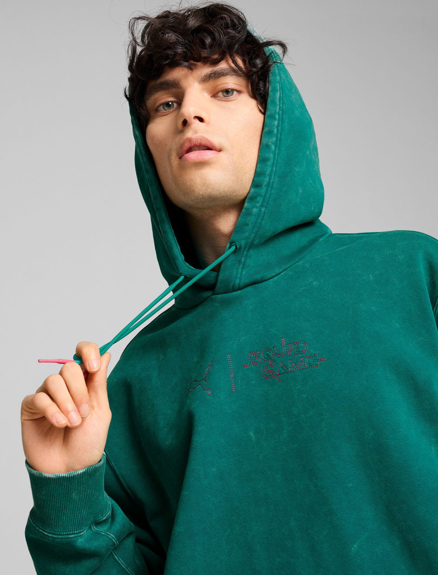 Puma X Squid Game Erkek Yeşil Sweatshirt Puma X Squid Game Erkek Yeşil Sweatshirt