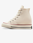 Converse Chuck 70 Wedge Unisex Krem Platform Sneaker Converse Chuck 70 Wedge Unisex Krem Platform Sneaker