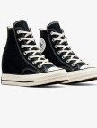 Converse Chuck 70 Wedge Unisex Siyah Platform Sneaker