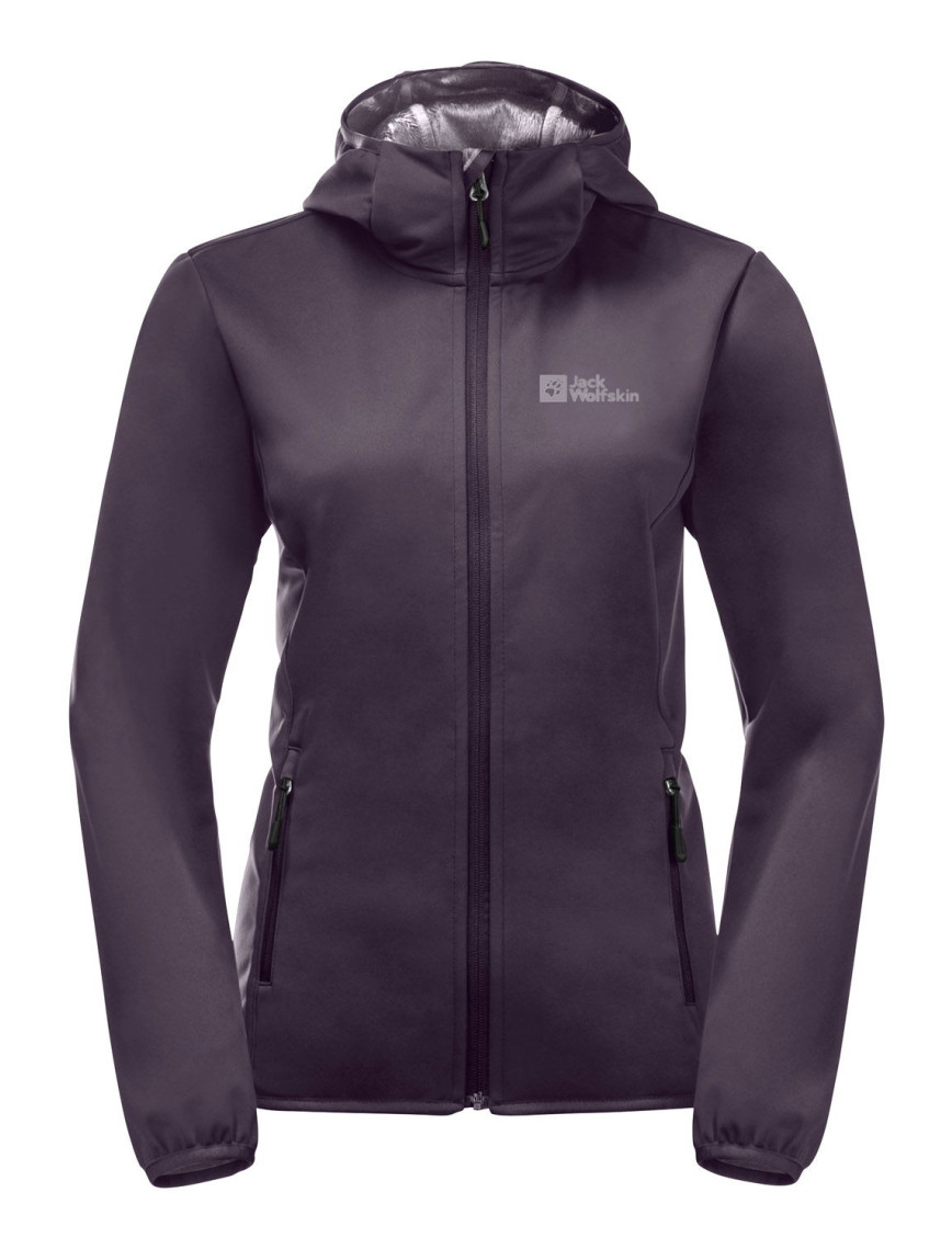 Jack Wolfskin Windhain Hoody Kadın Softshell Jack Wolfskin Windhain Hoody Kadın Softshell