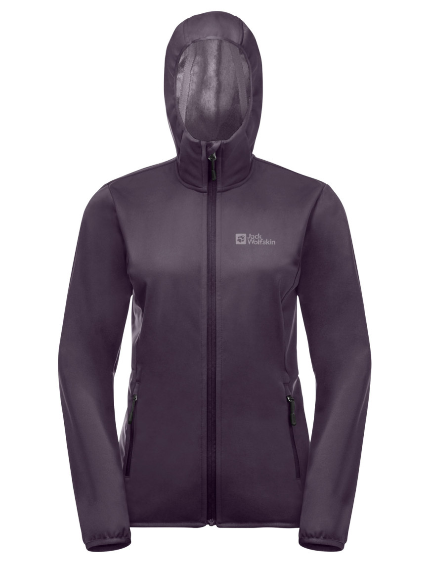 Jack Wolfskin Windhain Hoody Kadın Softshell Jack Wolfskin Windhain Hoody Kadın Softshell