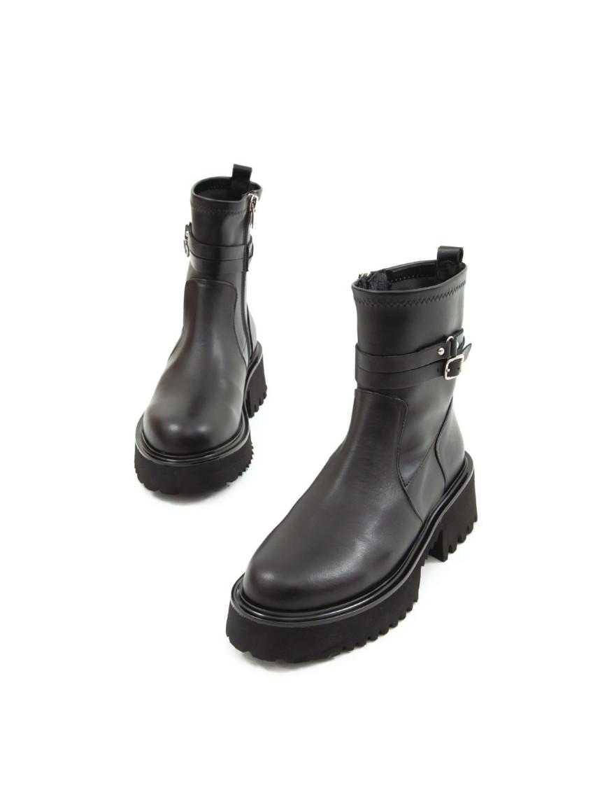 Tamer Tanca Kadın Hakiki Deri Siyah Günlük Bot Tamer Tanca Kadın Hakiki Deri Siyah Günlük Bot