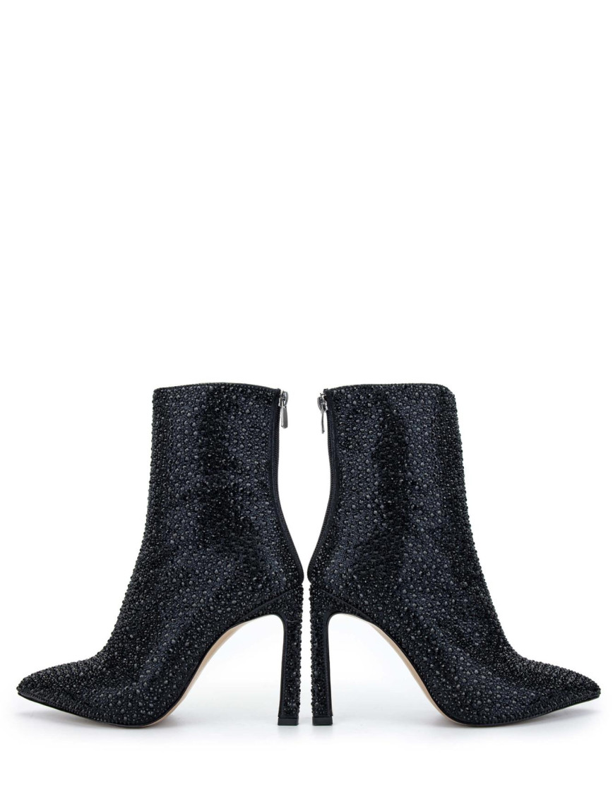 Tamer Tanca Kadın Hakiki Deri Siyah Topuklu Bot Tamer Tanca Kadın Hakiki Deri Siyah Topuklu Bot