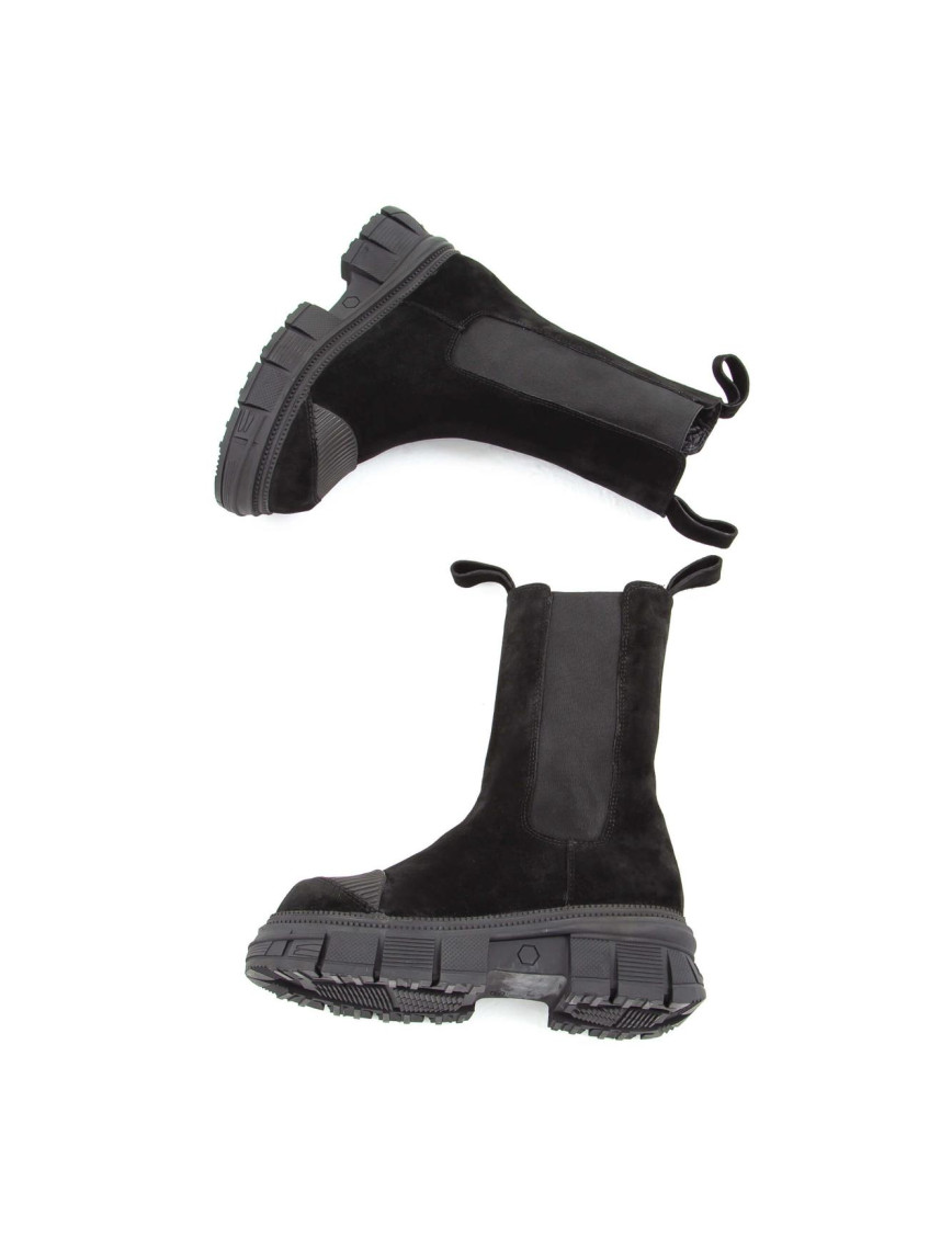 Tamer Tanca Kadın Hakiki Deri Siyah Süet Casual Bot Tamer Tanca Kadın Hakiki Deri Siyah Süet Casual Bot