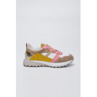 Valmenti İndiana Kadın Pembe Multi Hakiki Deri Spor Ayakkabı