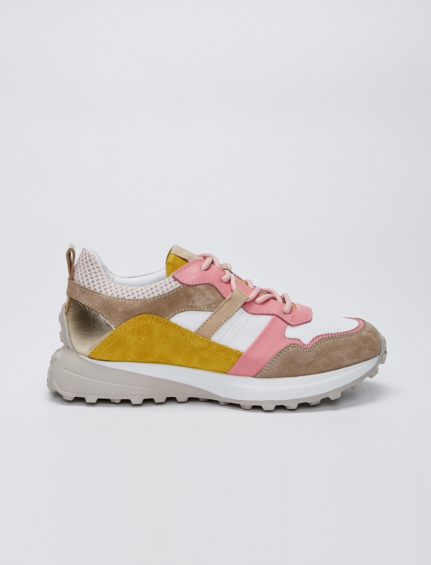 Valmenti İndiana Kadın Siyah Multi Hakiki Deri Spor Ayakkabı