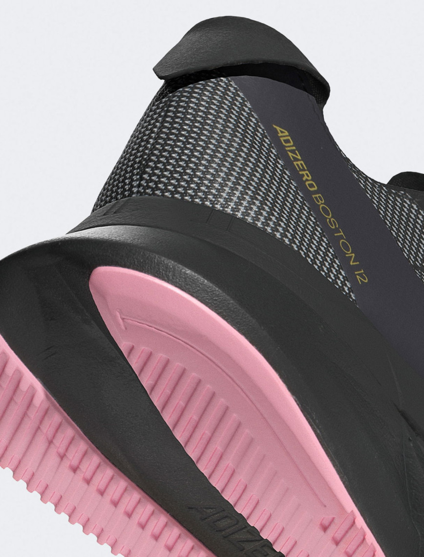 adidas Adizero Boston 12 Kadın Siyah Koşu Ayakkabısı adidas Adizero Boston 12 Kadın Siyah Koşu Ayakkabısı