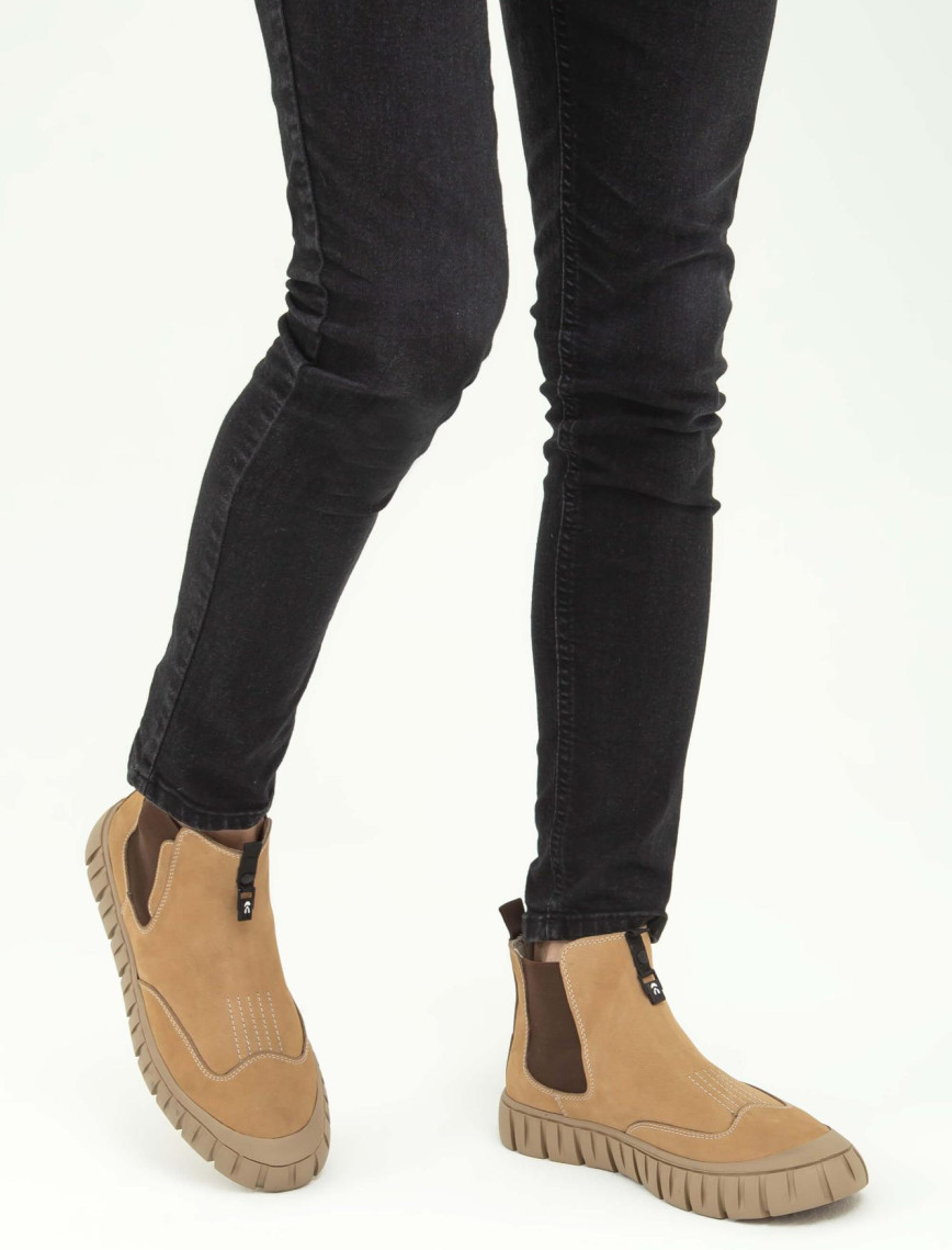 Valmenti Erkek Hakiki Deri Bej Casual Bot Valmenti Erkek Hakiki Deri Bej Casual Bot