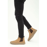 Valmenti Erkek Hakiki Deri Bej Casual Bot Valmenti Erkek Hakiki Deri Bej Casual Bot