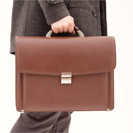 Tamer Tanca Erkek Hakiki Deri Taba Evrak Çantası Tamer Tanca Erkek Hakiki Deri Taba Evrak Çantası