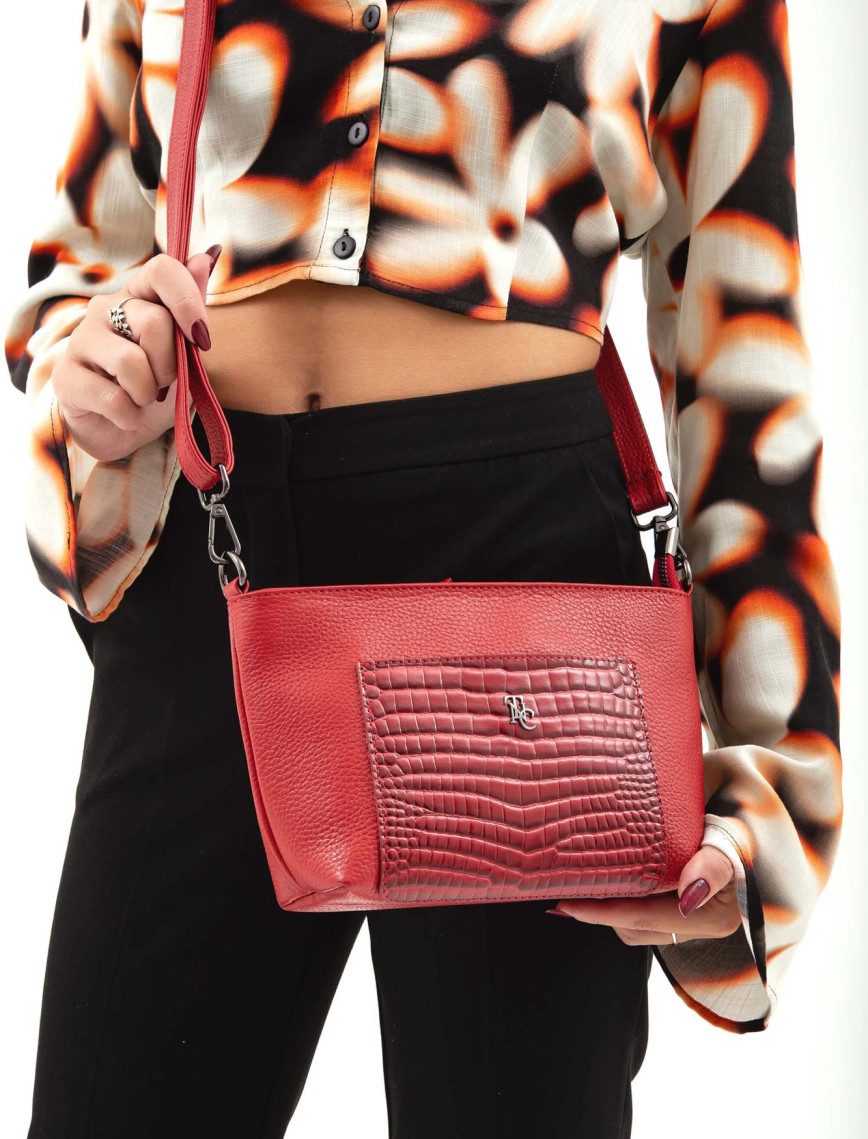 Tamer Tanca Kadın Hakiki Deri Kırmızı Omuz Çanta Tamer Tanca Kadın Hakiki Deri Kırmızı Omuz Çanta