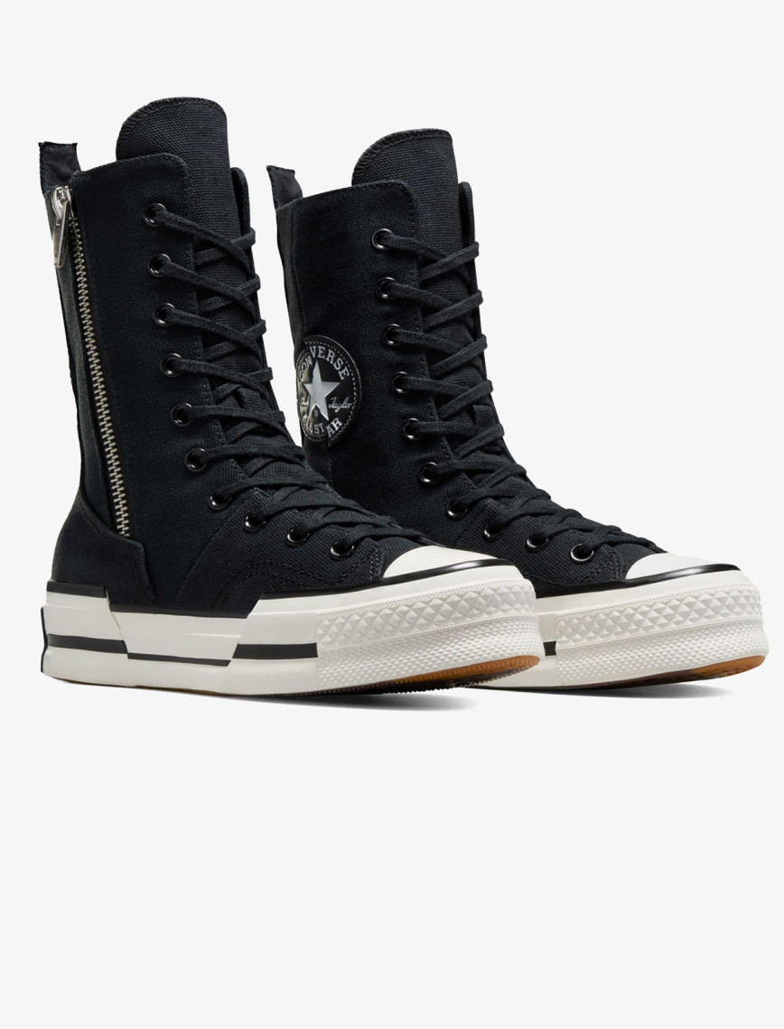Converse Chuck 70 Plus Unisex Siyah Platform Sneaker Converse Chuck 70 Plus Unisex Siyah Platform Sneaker