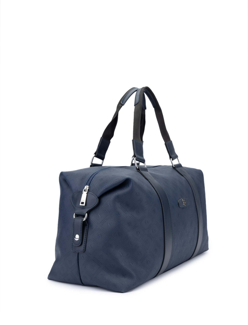 Tamer Tanca Kadın Vegan Lacivert El Valizi Çanta