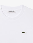 Lacoste Kadın Relaxed Fit Bisiklet Yaka Beyaz T-Shirt Lacoste Kadın Relaxed Fit Bisiklet Yaka Beyaz T-Shirt