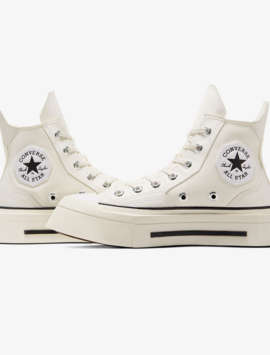 Converse Chuck 70 De Luxe Squared Unisex Krem Sneaker Converse Chuck 70 De Luxe Squared Unisex Krem Sneaker
