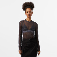 UNITED4 Kadın Siyah T-Shirt