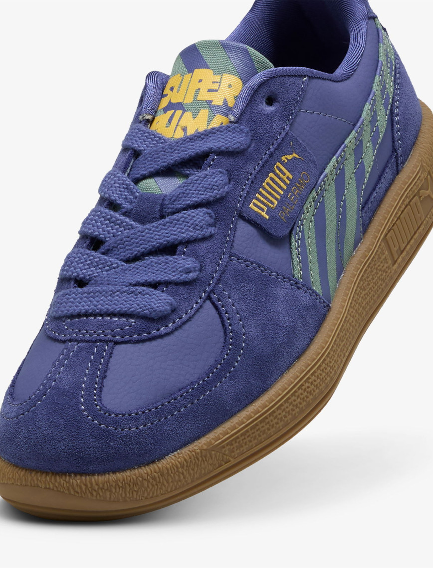 Puma Palermo Super Jr Unisex Mavi Spor Ayakkabı Puma Palermo Super Jr Unisex Mavi Spor Ayakkabı