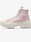 Converse Chuck Taylor All Star Lugged Heel Kadın Pembe Deri Platform Bot Converse Chuck Taylor All Star Lugged Heel Kadın Pembe Deri Platform Bot